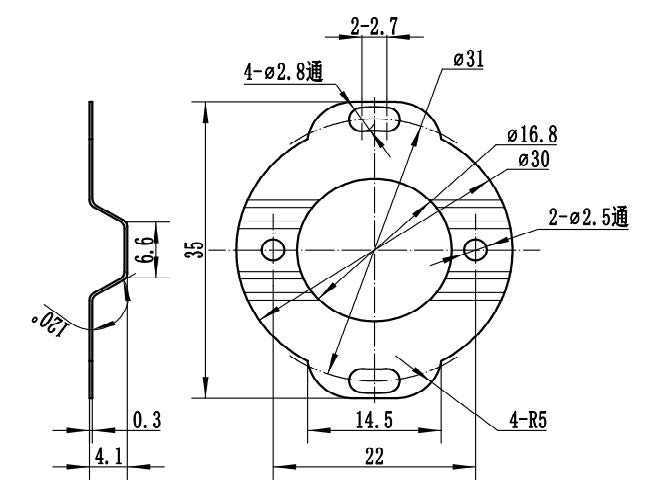 MP4131-704R Spring Tab Size