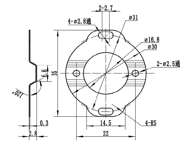 MP2831-704R Spring Tab