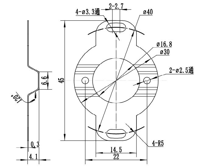 MP4140-704R Spring Tab Size
