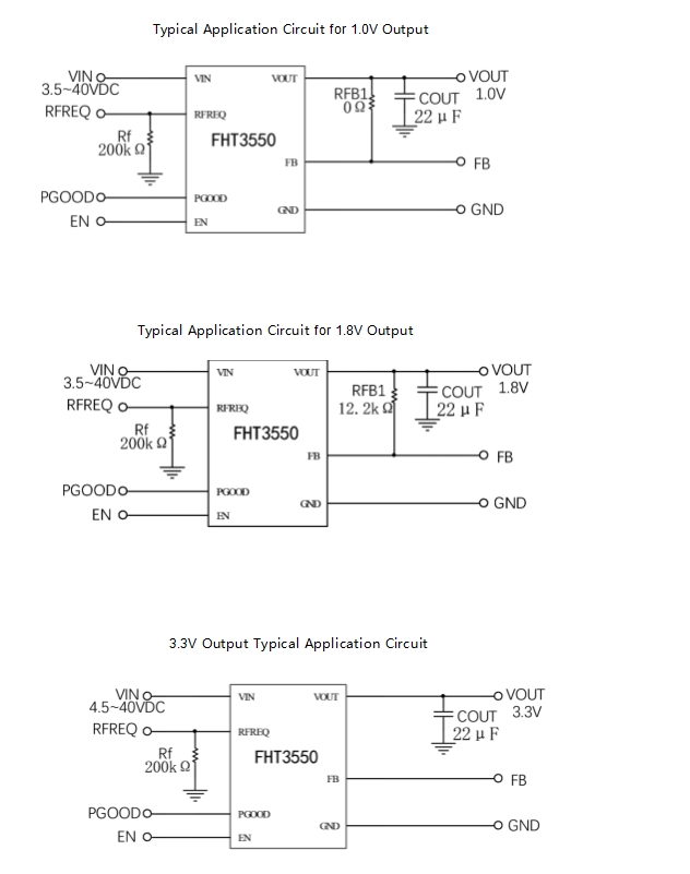 Typical Applications