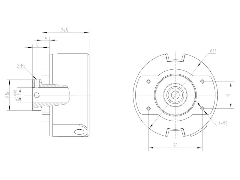 UZ4408 Servo Motor Encoder Incremental