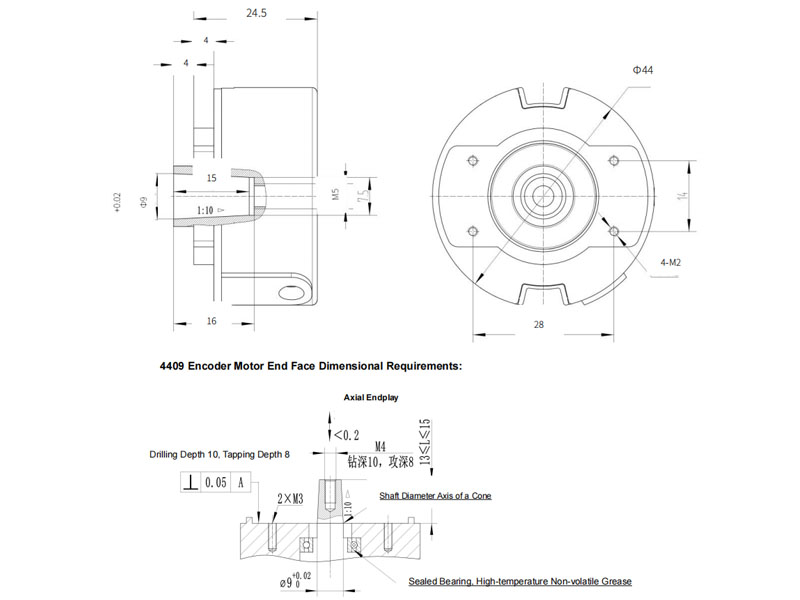 UZ4409 Servo Motor Encoder Incremental