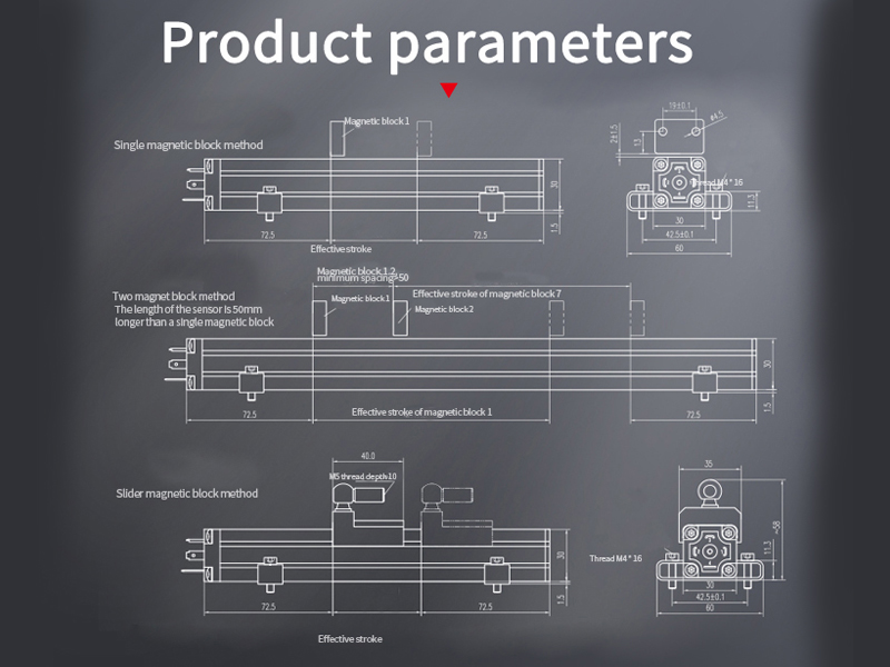ED Analog Output Displacement Sensor 