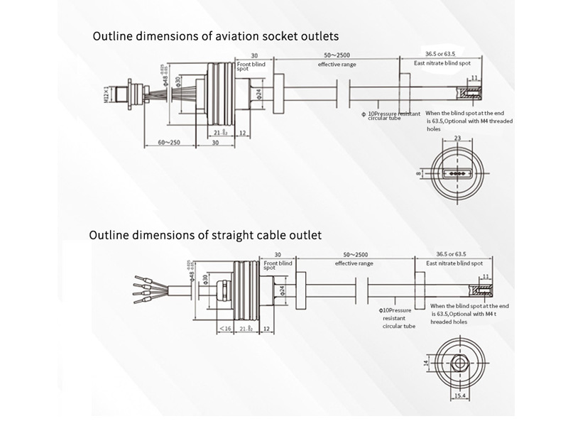 MH Analog Magnetostrictive Displacement Sensor
