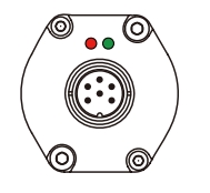 Red and green LED indicator built 