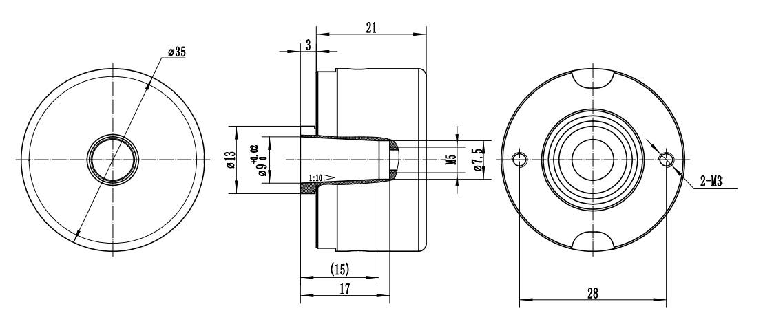 RZ35A09 Mechanical Dimension 