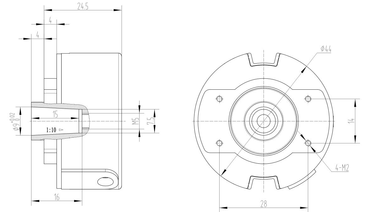 RZH4409A Mechanical Dimension Drawing