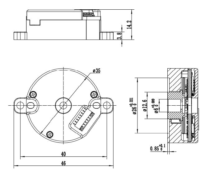 RSG35R06A Mechanical Dimension Drawing