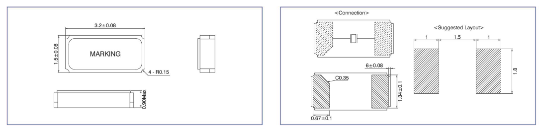 3215 SMD Crystal 3215 SMD Crystal