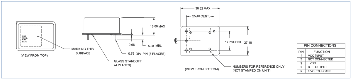 TOC3627 3.2x2.5mm Precision TCXO