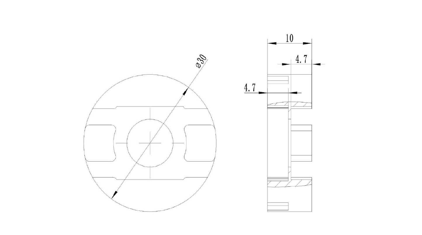 MN3010-701A Mechanical Dimension Drawing