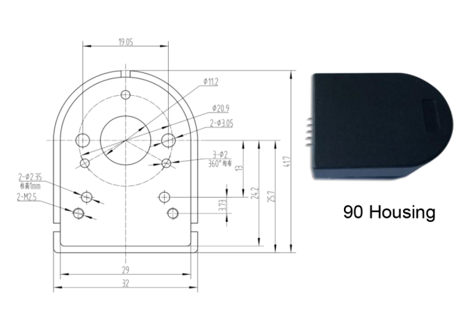RS5-RS90-Housing-Drawing RS5-RS90-Housing-Drawing