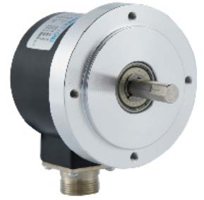 S7008 Series 70mm Solid Shaft Incremental Encoder with Aviation Plug Output