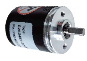 S2504 Series 25mm Ultra-Compact Solid Shaft Incremental Encoder with Aviation Plug Output