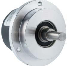 F5810-05 Series 58mm Heavy-Duty Solid Shaft Incremental Encoder with Keyed Flange Output