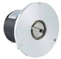 F5820 Series 58mm Solid Shaft Incremental Encoder with Keyed Flange Output