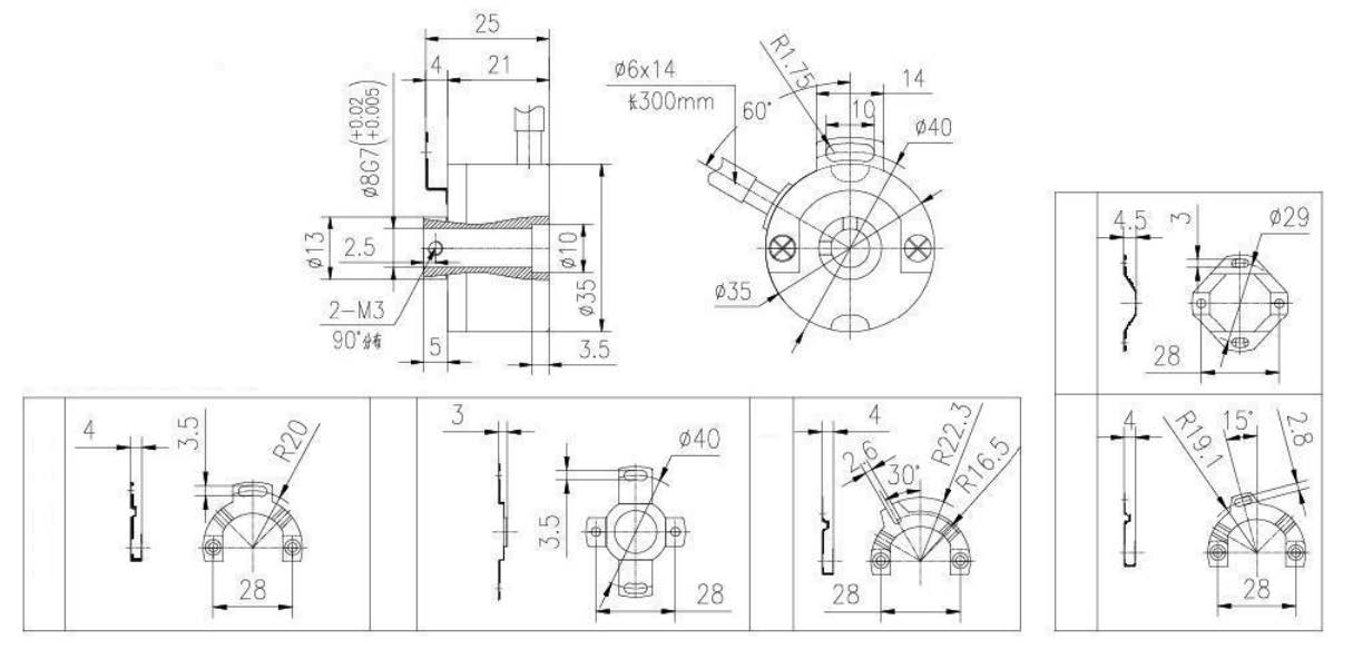 UK3508 Mechanical Dimensions UK3508 Mechanical Dimensions